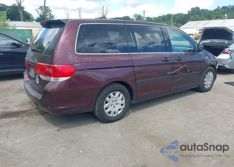 2008 Honda Odyssey Lx из США, поврежденный, VIN 5FNRL38258B080981